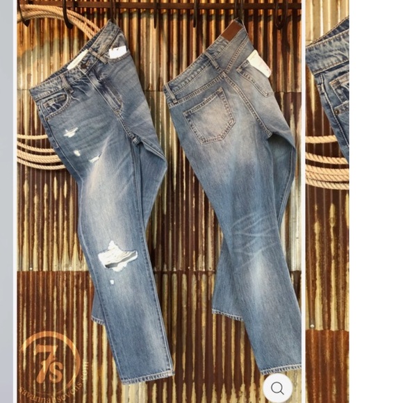 HIDDEN JEANS The Jayce High Rise Straight Crop Jeans Women’s Size 25 BRAND NEW - Picture 2 of 9